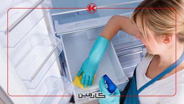 مراحل تمیز کردن یخچال برای از بین بردن بوی بد