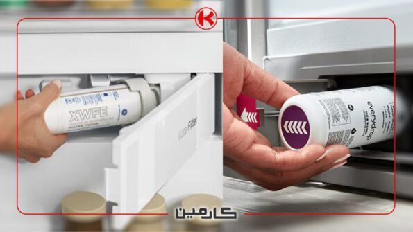 انواع فیلتر یخچال و ساید بای ساید و نحوه نصب