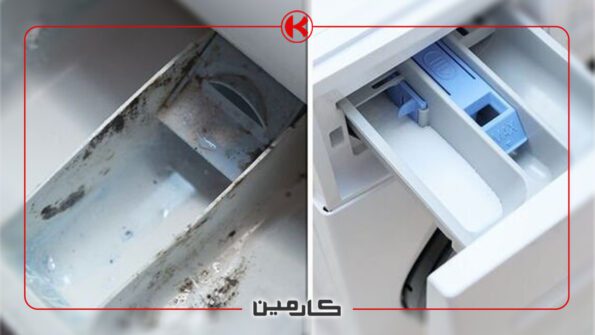 نحوه جرم گیری محفظه مواد شوینده ماشین لباسشویی